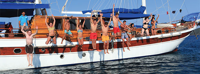 Kabinencharter in Bodrum in der Türkei Barbaros Yachting